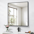 BONEWEI Bathroom Mirror, 30x36 inch Wall Mirror by BONEWEI