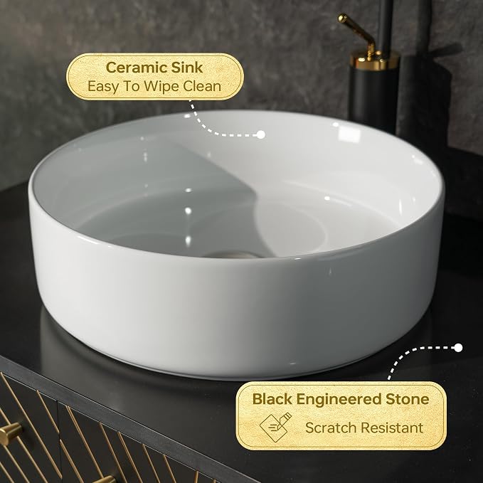 Woodbridge 60"X22" Bathroom Vanity - Image 7