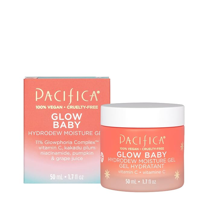 Pacifica Glow Baby Hydrodew Gel Moisturizer – Vitamin C & Niacinamide Dewy Face - Image 8