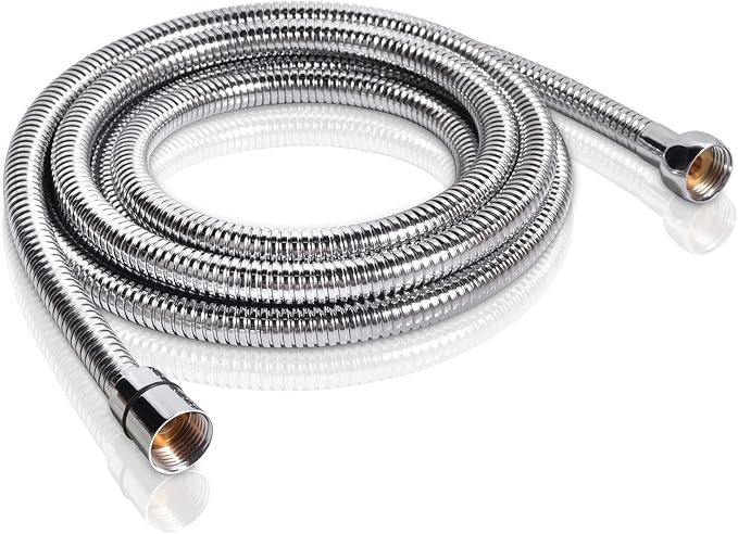 PHASAT 118-Inch Extra Long Indoor Outdoor Shower Tube Replacement Stainless by PHASAT