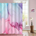 Gibelle Abstract Shower Curtain, Modern Ink Art Decor Waterproof Fabric Shower by Gibelle