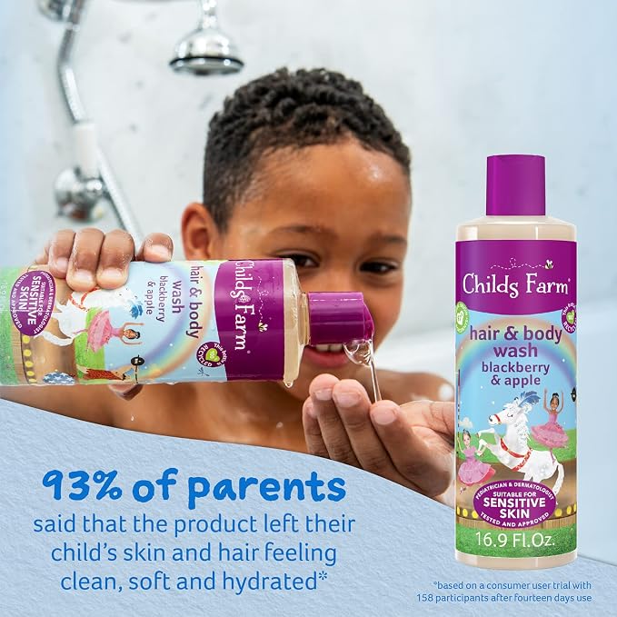 Childs Farm, Kids Hair & Body Wash - Image 4