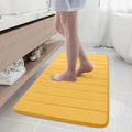 Buganda Memory Foam Bath Mat, Ultra Soft and Non-Slip Bathroom Rugs, Water by Buganda