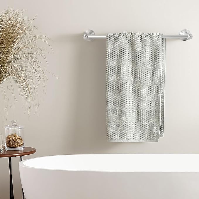 4 Piece Bathroom Hand Towel Holder Set, Adjustable Towel Racks - Image 6