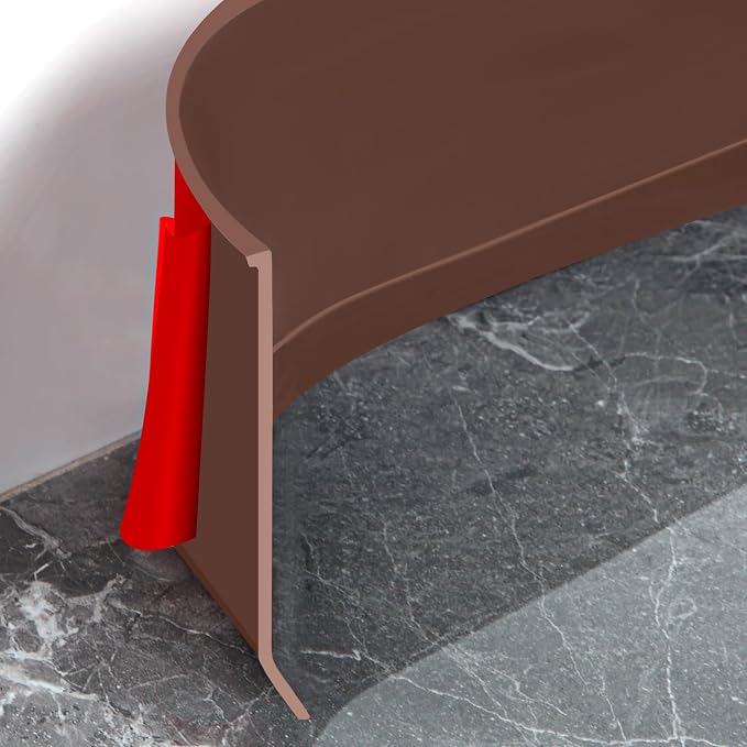 Flexible Baseboard Molding Trim 6 Inch Self-Adhesive Vinyl Wall Base Peel and by Heonay