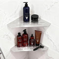 10" Corner Shower Shelf 2 Pcs Brushed 304 Stainless Steel Diamond Heavy Duty by Unknown