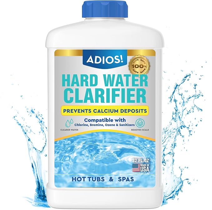 Hot Tub Hard Water Calcium Remover by Adios