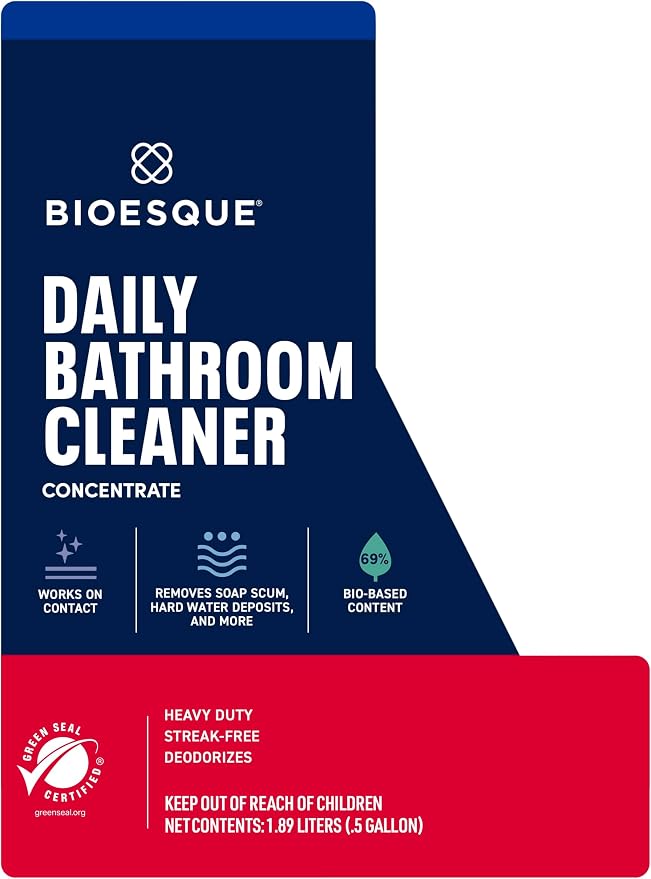 Bioesque Bathroom Cleaner Concentrate, 64 Fluid Ounce - Image 3