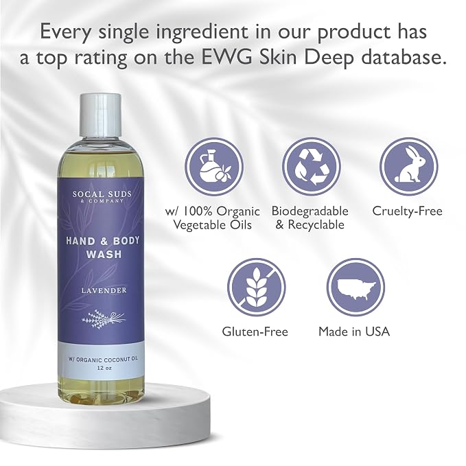 SoCal Suds & Company Organic Baby Shampoo and Body Wash - Image 2