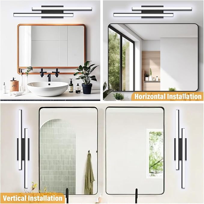 20 in-32 in Retractable Bathroom Vanity Light-ETL Certificated 5700K Bathroom - Image 4