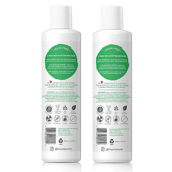 Fresh Monster 2-in-1 Natural Shampoo & Body Wash - Image 2