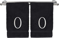 Monogrammed Hand Towel, Personalized Initial Gift, Extra Absorbent 100% Turkish by BareCotton
