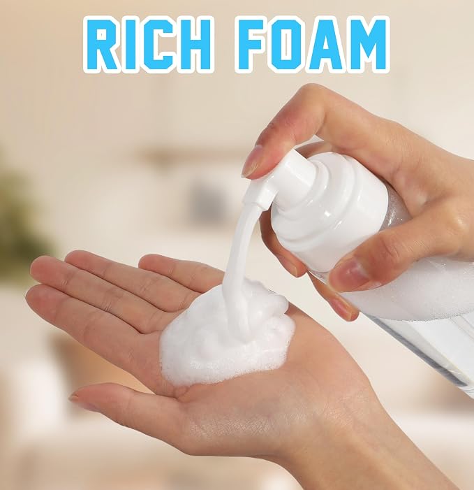 2PCS Foam Pump Bottle, Foaming Dispenser Bottle, Foaming Hand Soap Dispensers - Image 5