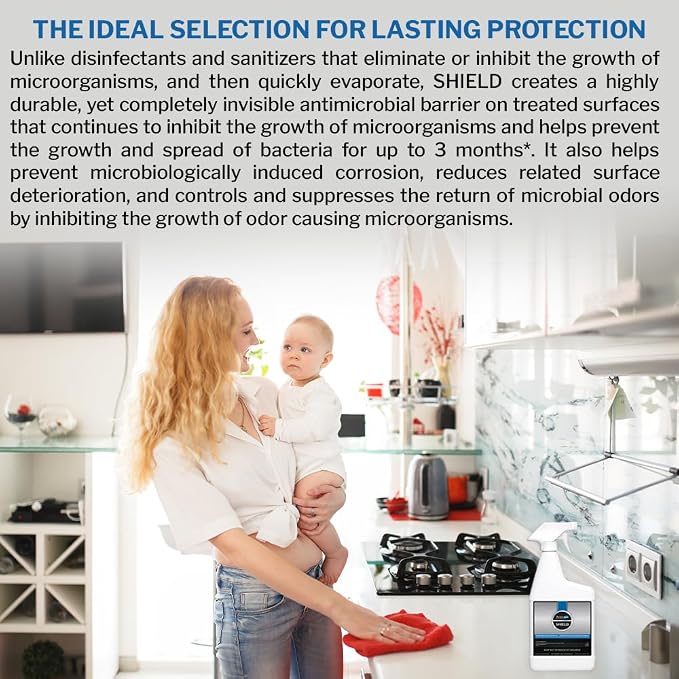 PermaSafe SHIELD, 90-Day Antimicrobial Surface Protectant; Mold, Algae and Odor - Image 3