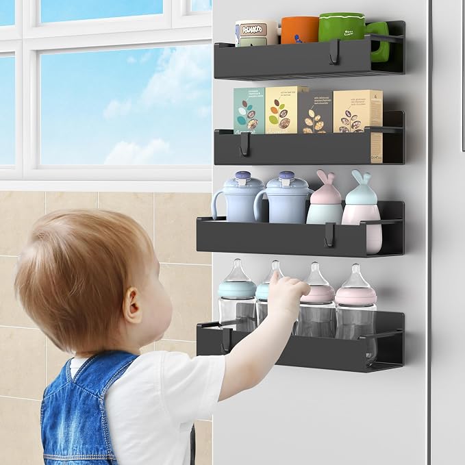 4 Pack Magnetic Spice Rack Organizer - Image 7