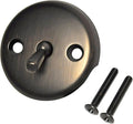 DANCO Overflow Plate with Trip Lever, Oil Rubbed Bronze, Oil-Rubbed Bronze by DANCO