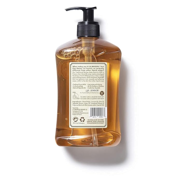 A LA MAISON French Liquid Hand Soap, Honeysuckle - Image 5