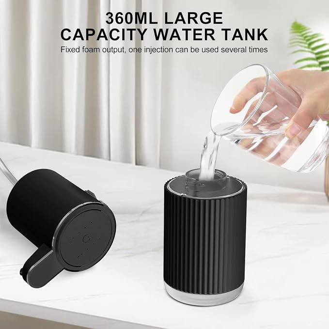GuDoQi Automatic Touchless Foaming Soap Dispenser, 4-Level Adjustable Foam - Image 5