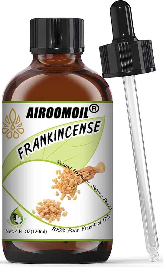 Pure Frankincense Essential Oil, 100% Natural Frankincense Oil, Premium Grade by Airoomoil