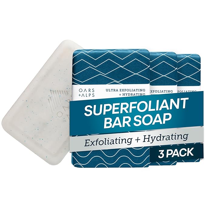 Oars + Alps Eucalyptus Superfoliant Exfoliating Bar Soap by OarsAlps