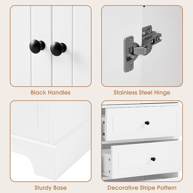 Favfurish 68" Tall Bathroom Storage Cabinet - Image 6