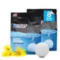 Magnesium Epsom Salt Bath Bombs by MuscleRehabSportsRecovery