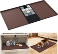 URMONA Waterproof Silicone Under Sink Mat 40'' x 22'' Shelf Liner by URMONA