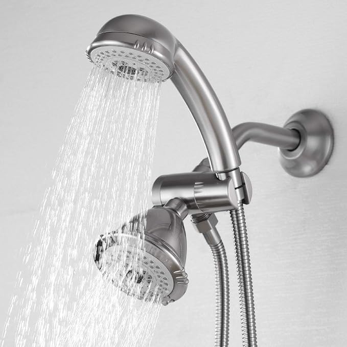 BESTILL Wall Mounted 6 Inch Shower Head Arm, Shower Arm and Flange Included - Image 3