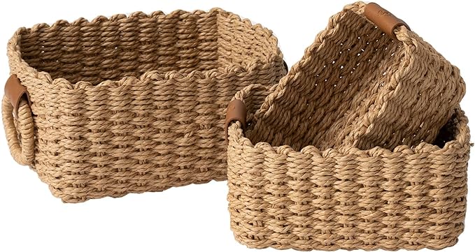 LA JOLIE MUSE Small Wicker Baskets by LaJol%C3%ADeMuse