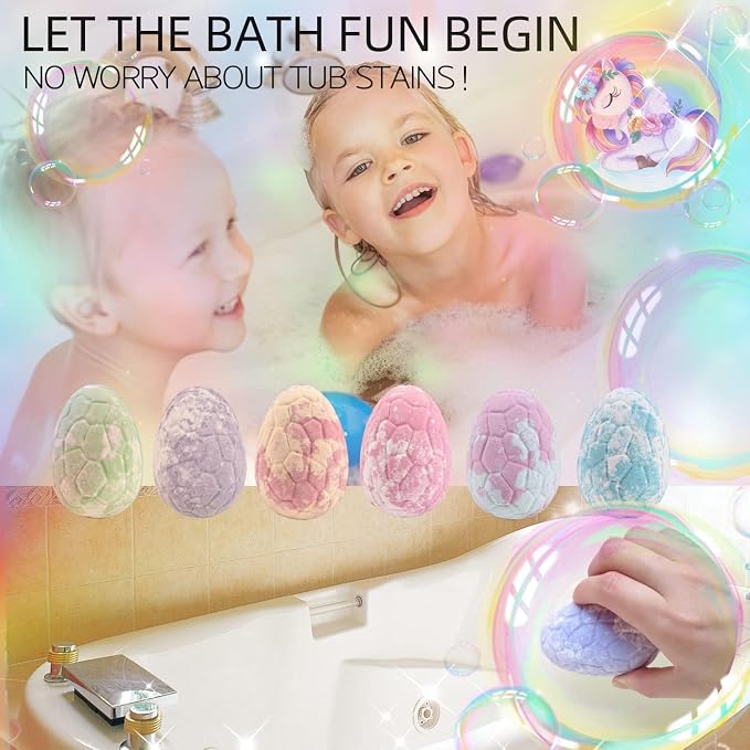 Bath Bombs for Kids with Toys Inside Bath Bombs for Girls with Surprise Inside - Image 5