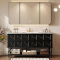 84IN Bathroom Vanity with Sink by ZGNBSD