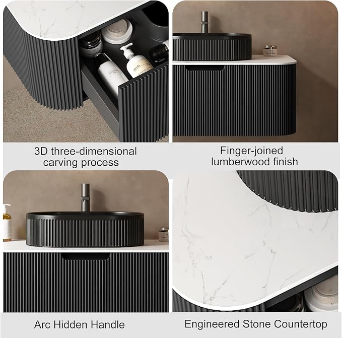 36 inch Floating Bathroom Vanity - Image 3
