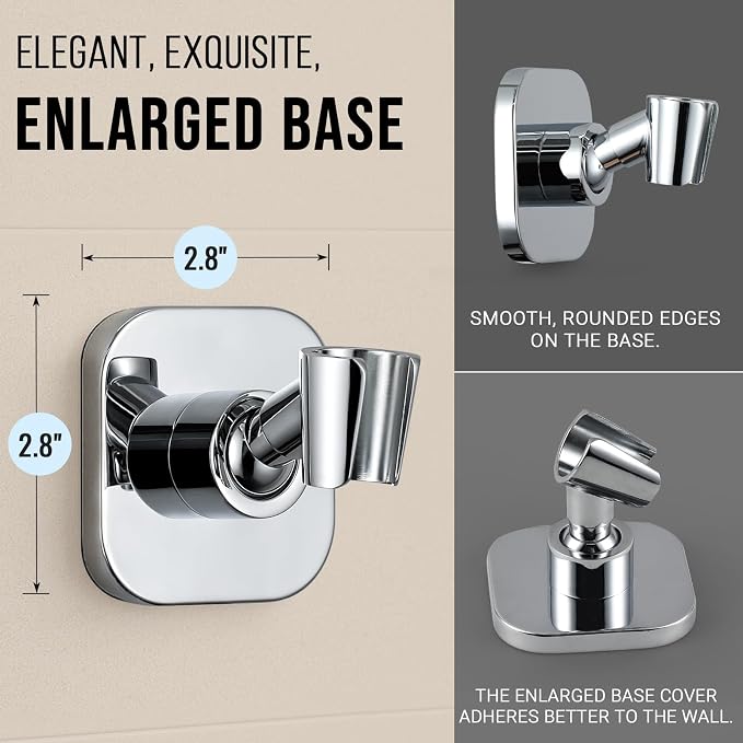 G-Promise All Metal Handheld Shower Head Holder, Adjustable Wall Mount Shower - Image 5