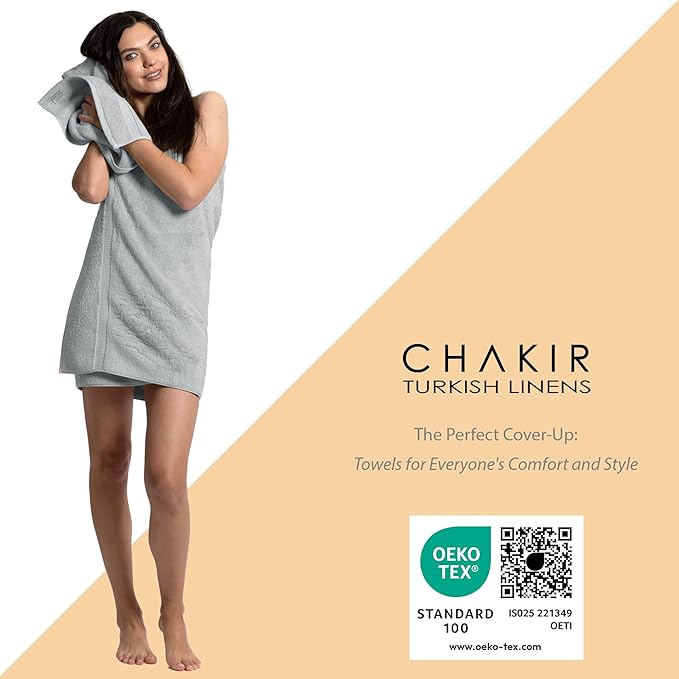 Chakir Turkish Linens Premium Cotton Absorbent Turkish Towels - Image 4