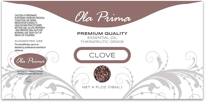 Ola Prima Oils - Clove Essential Oil 4 oz, Clove Oil - Image 9