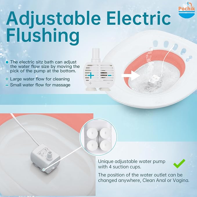 Pochik Electric Sitz Bath, Sitz Bath - Image 3