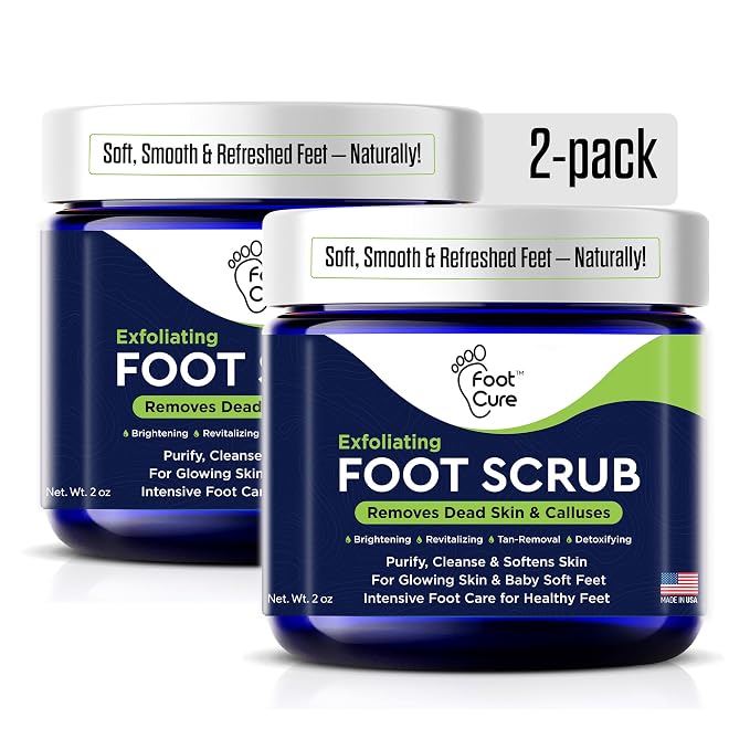 Exfoliating Foot Scrub with Pumice Stone powder by FOOTCURE