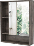 ChooChoo Bathroom Wall Mirror Cabinet, Medicine Cabinet by ChooChoo