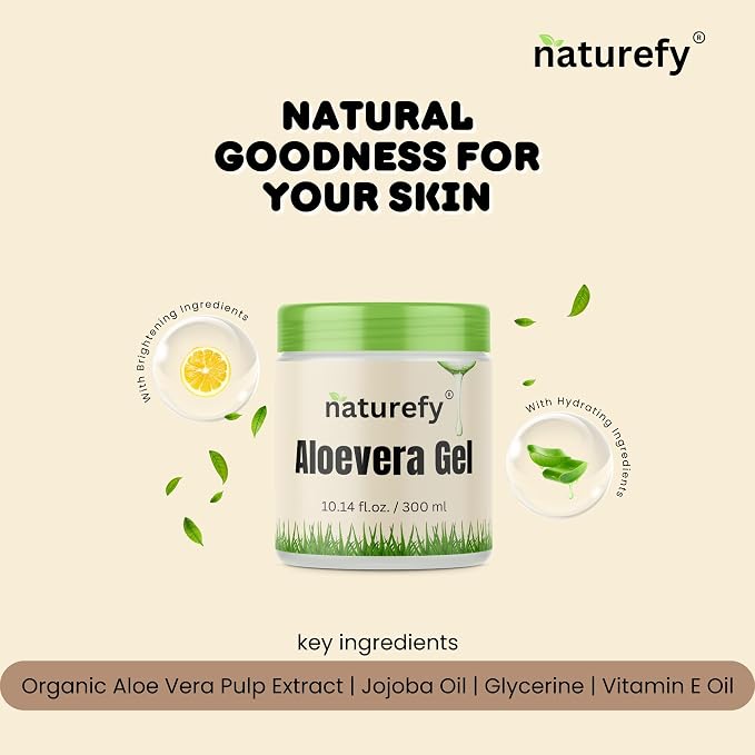 Aloe Vera Gel | 100% Pure & Organic | Farm Fresh Aloe Vera Pulp Extract - Image 8