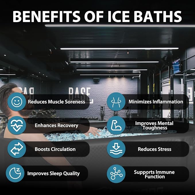 Ice Bath Tub, Inflatable Cold Plunge Tub, Water Chiller Compatible, 237.8Gallon - Image 6