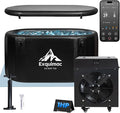 Ice Bath Tub with 1HP Water Chiller, 216 Gallon Inflatable Cold Plunge Tub with by Unknown