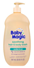 Baby Magic Soothing Hair & Body Wash, Vanilla & Oat, 30 Fl Oz by BabyMagic