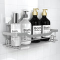 Shower Caddy Shelves Organizer, Single Pack, No Drilling Wall Mounted Self by BATHDESIGN