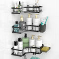 Corner Shower Caddy Bathroom Organizer: Stainless Steel Adhesive Shower Rack by AKTECKE