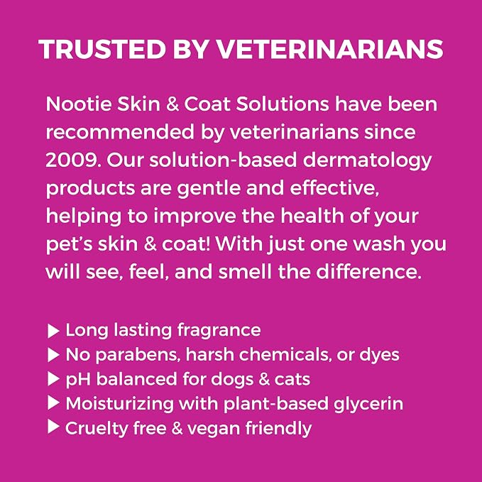 Nootie - Pet Shampoo for Sensitive Skin - Revitalizes Dry Skin & Coat - Natural - Image 3