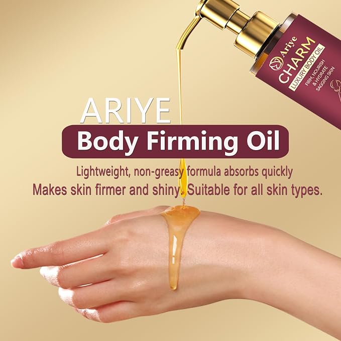 Body Firming Oil Luxury Glow Remedy, After Shower Body Oils - Image 2