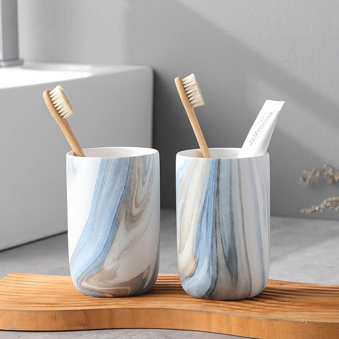 Blue Marble Toothbrush Holders - Image 6