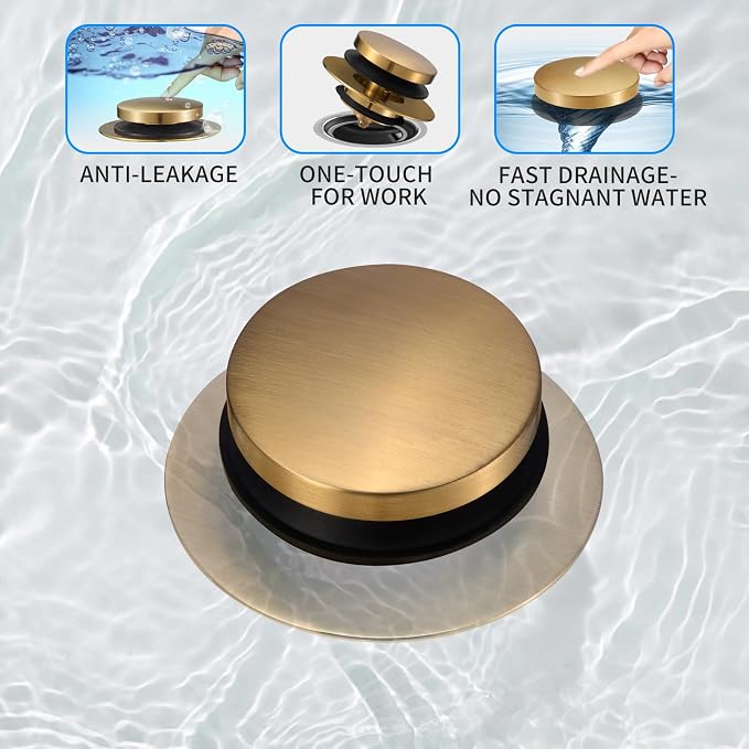 Bathtub Drain Stopper, Uxoz Universal Tub Stopper - Image 4