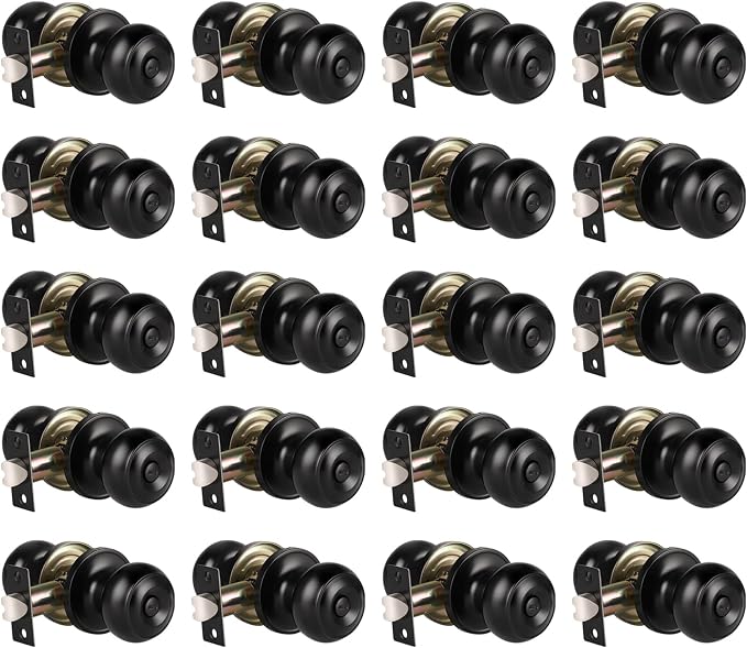 KNOBWELL Black Door Knobs by KNOBWELL
