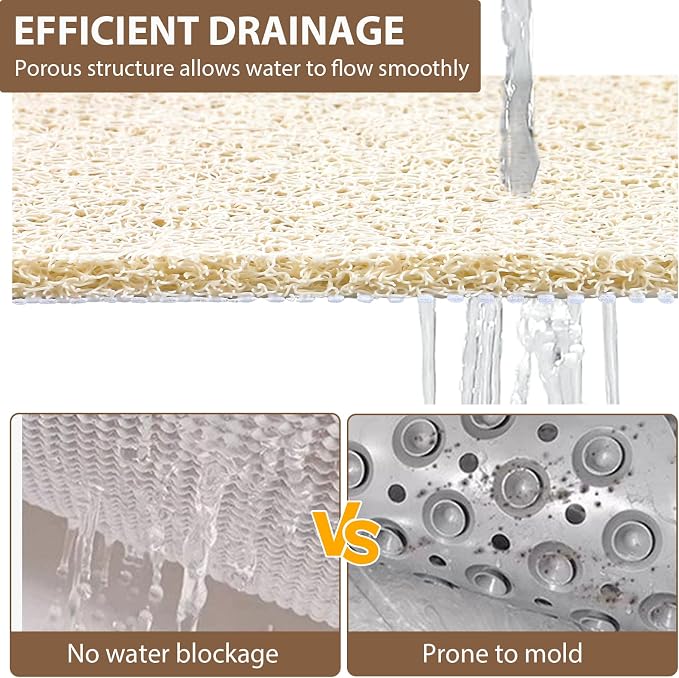 Shower Mat Non Slip: 36 x 24 Inch Extra Large Shower Mats - Image 6